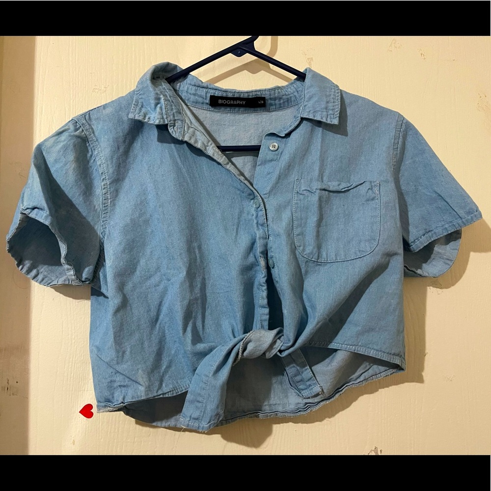 Front tie shirt
